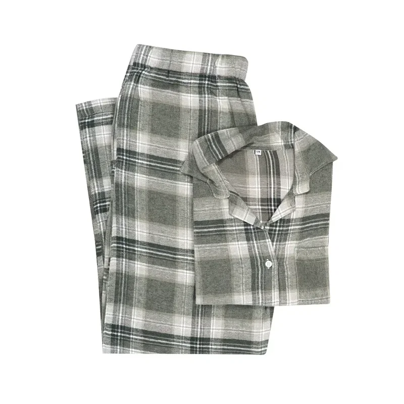 Pyjamas Arjeplog Grön Classic Textile