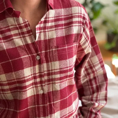 Pyjamas Arjeplog Röd Classic Textile