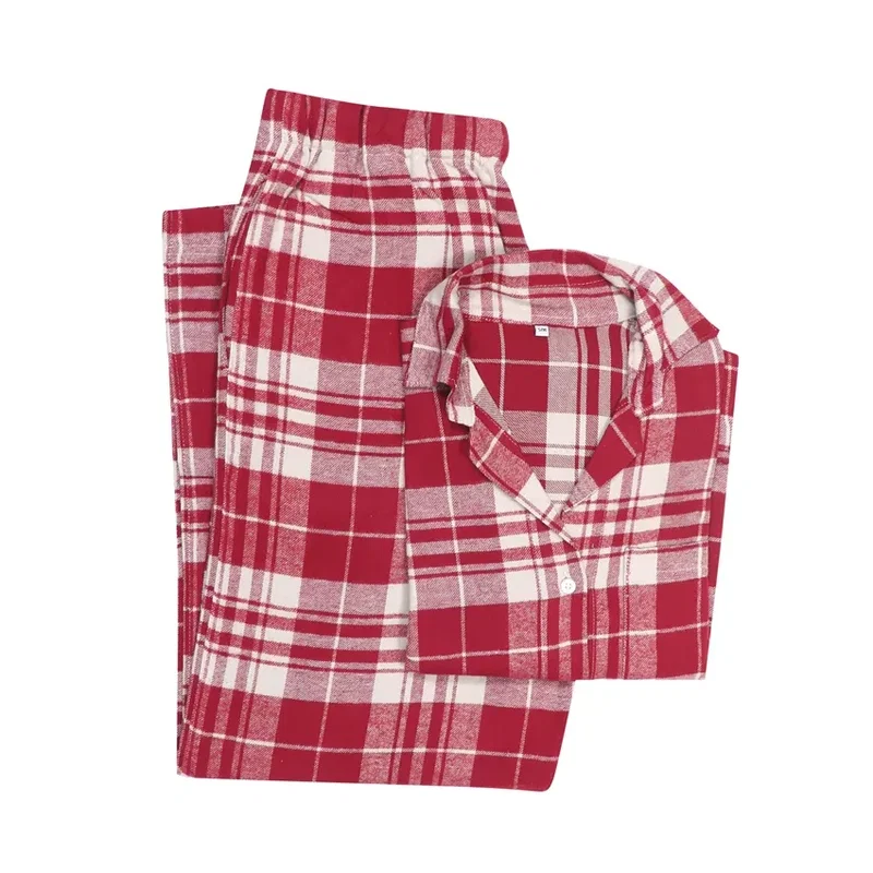 Pyjamas Arjeplog Röd Classic Textile