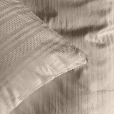 Teddy Örngott Satin Beige 50x60 Classic Textile