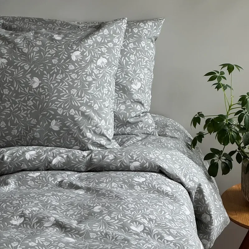 Lill grön bäddset 150x210 cm från Classic Textile – bild 2