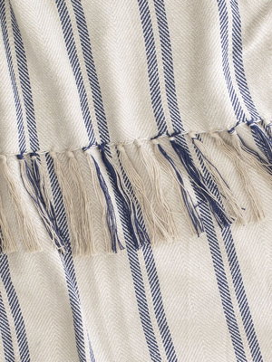 Pläd Vedhall Randig Beige 130x170 cm Lord Nelson