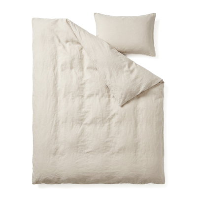 Bäddset Beige Enkeltäcke 150x210 Björk®