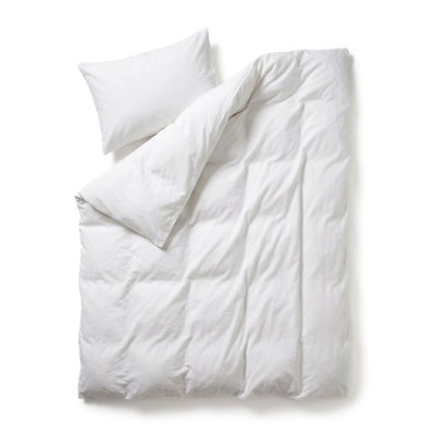 Bäddset Vit Enkeltäcke 150x210 Björk®