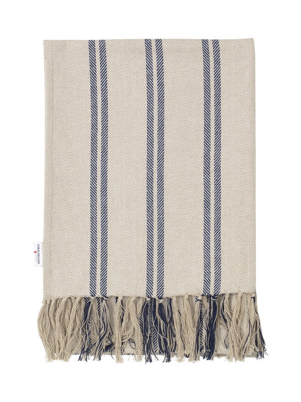 Pläd Vedhall Randig Beige 130x170 cm Lord Nelson