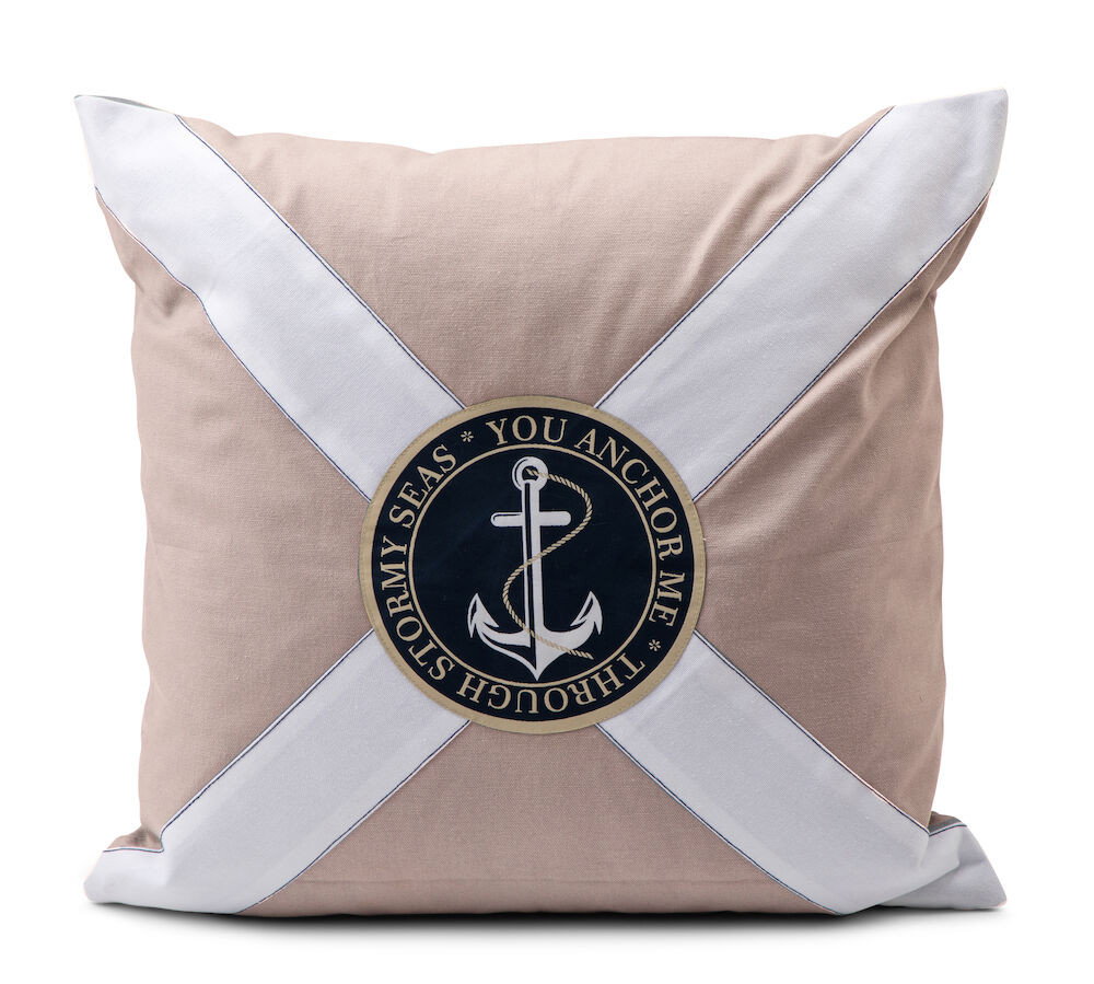 Vidar Sand Maritim Kuddfodral 50x50 Lord Nelson Victory
