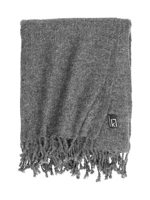 Pläd Sjövallen Grå 130x170 cm Kosta Linnewäfveri