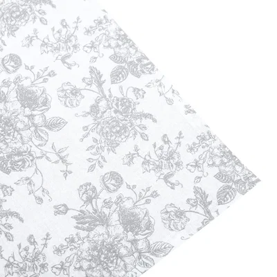 Kökshandduk Linnea Ljusgrå/Vit 50x70 4-pack Classic Textile