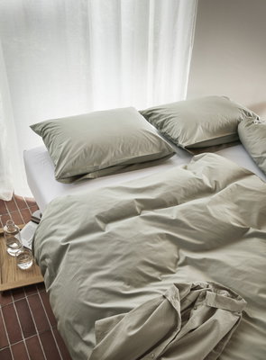 Fryd Percale Bambu Kaki Bäddset 150x210 Höie
