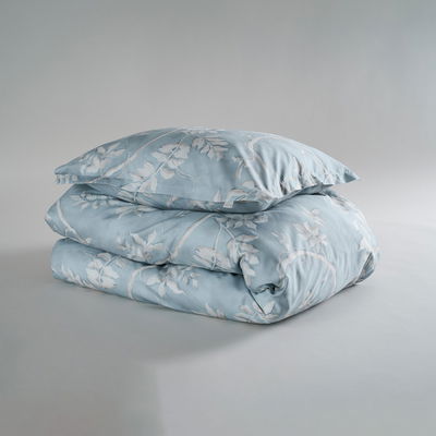 Trailing Tree Aqua Blommigt Bäddset Enkeltäcke 150x210 Grand Design