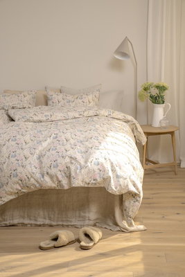 Maja blommigt bäddset 150x210 med örngott 50x60 från Borganäs of Sweden × Majblomman – bild 2