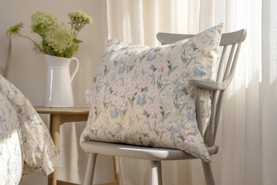 Maja blommigt bäddset 150x210 med örngott 50x60 från Borganäs of Sweden × Majblomman – bild 8