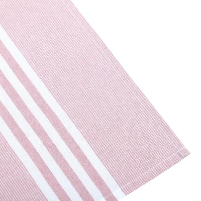 Kökshandduk Linnea Rosa/Vit 50x70 4-pack Classic Textile