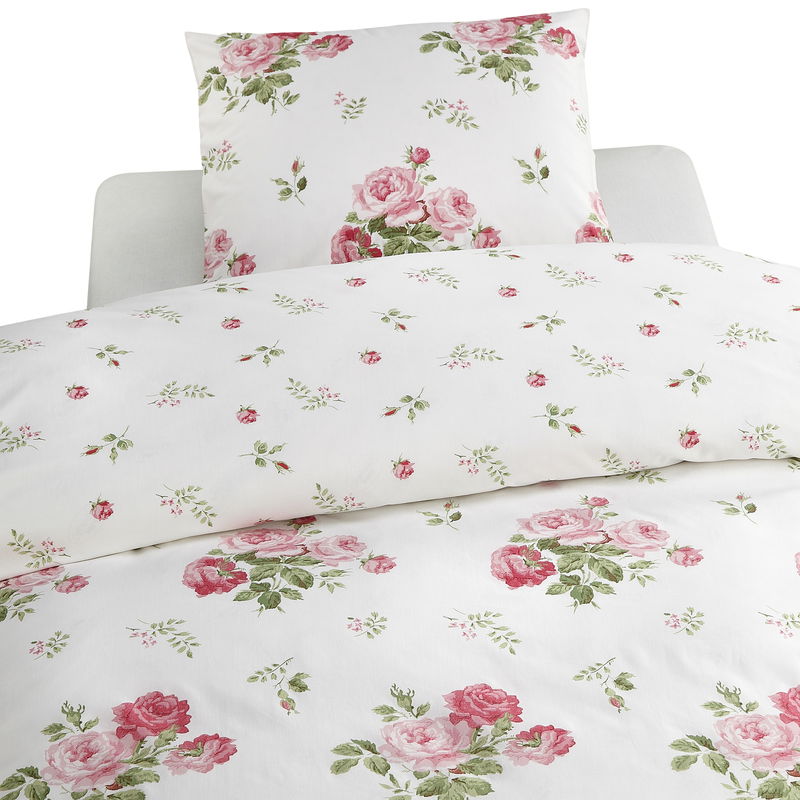 New Dawn Blommor Rosa Bäddset Enkeltäcke 150x210 Borganäs of Sweden New Dawn Blommor Rosa Bäddset Enkeltäcke 150x210 Borganäs of Sweden