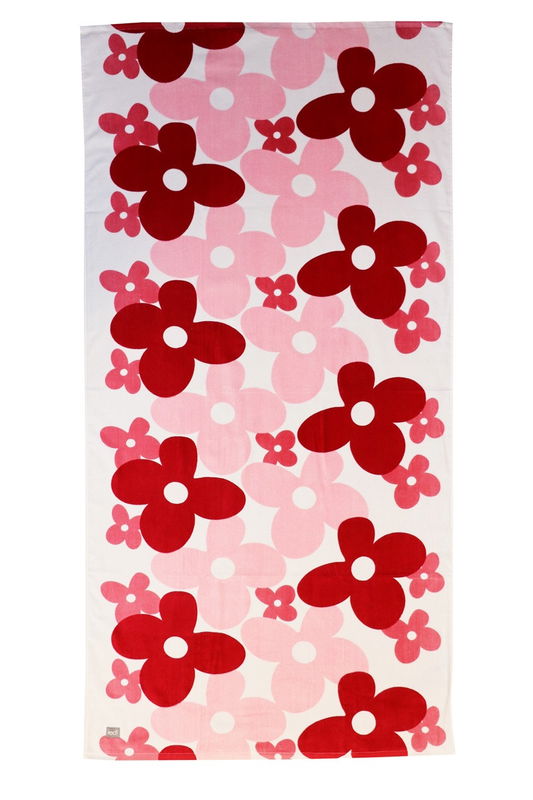 Badlakan Happy Rosa Beachfrotté 80x160 Redlunds Badlakan Happy Rosa Beachfrotté 80x160 Redlunds