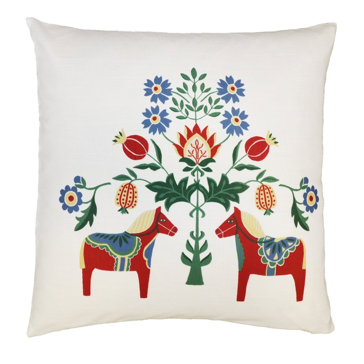 Leksand Multi Dalahäst Kuddfodral 45x45 Redlunds