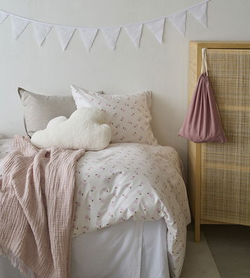 Päron Rosa Bäddset Enkeltäcke 150x210 Borganäs of Sweden