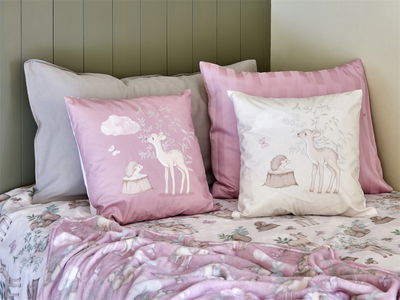 Bambi Beige Kuddfodral 45x45 Redlunds