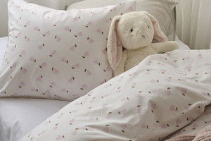 Päron Rosa Bäddset Enkeltäcke 150x210 Borganäs of Sweden