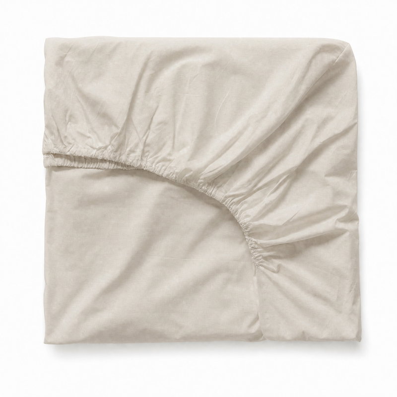 Dra på Lakan Beige 90x200 Björk®