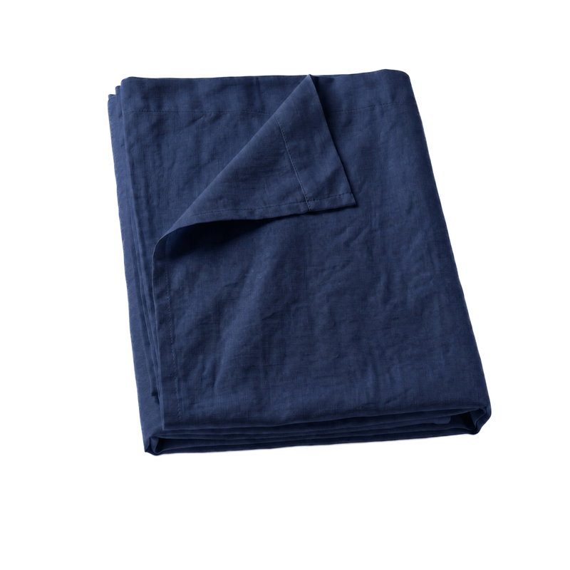 Lakan Marinblå 150x250 Björk®