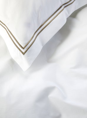 Paris Percale Vit Bäddset 150x210 Höie