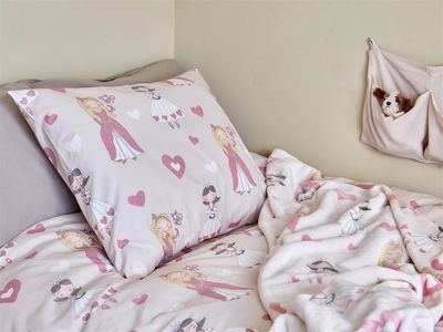 Prinsessa Beige Pläd 130x150 cm från Redlunds