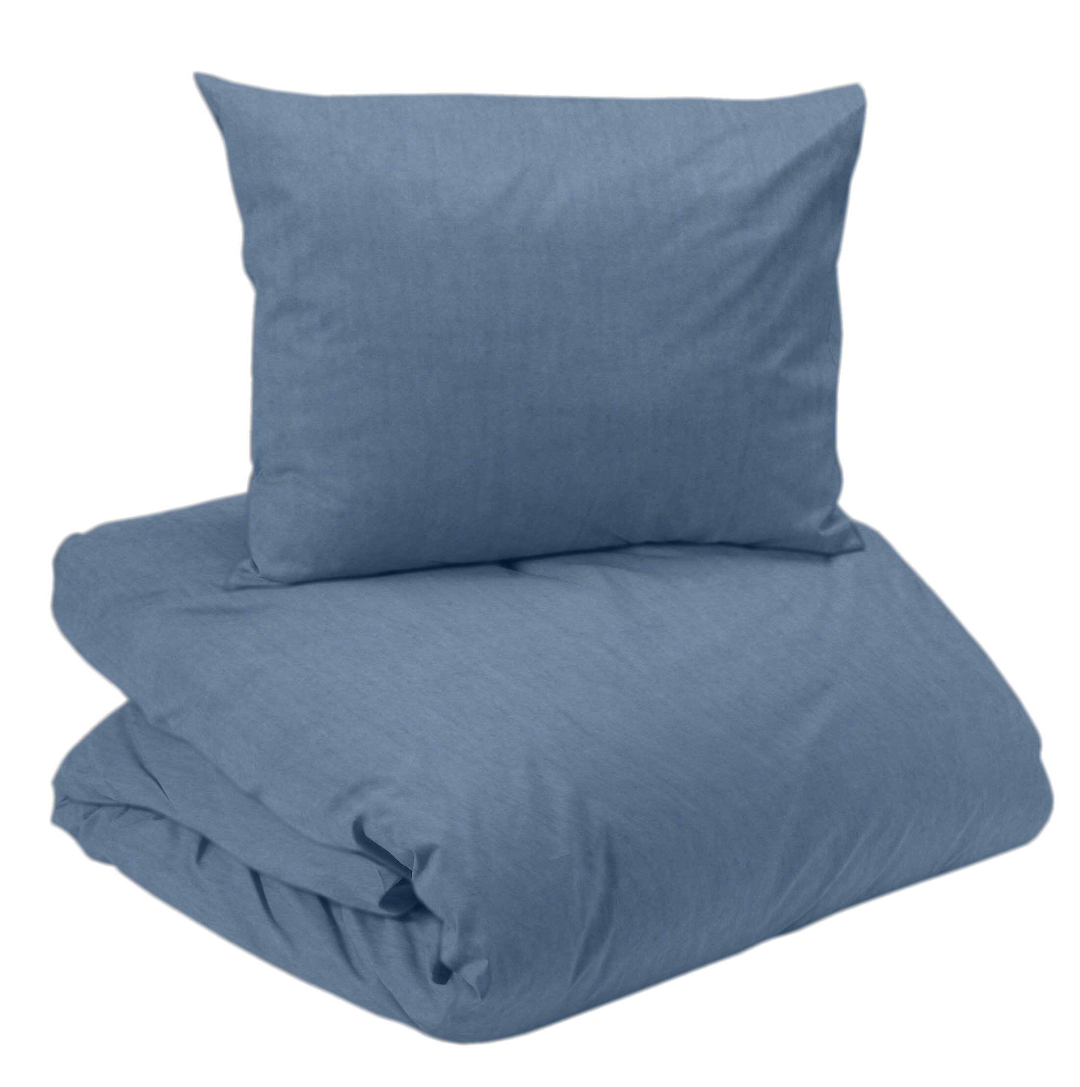 Elton Denim Bäddset BCI Bomull Enkeltäcke 150x210 Nina Royal
