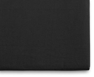 Lakan Svart Enkelsäng 150x250 Borganäs of Sweden