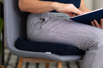 Sittdyna Blå 40x42x5 Tempur