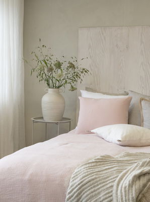 Rolling Rosa Bäddset Enkeltäcke 150x210 Borganäs of Sweden