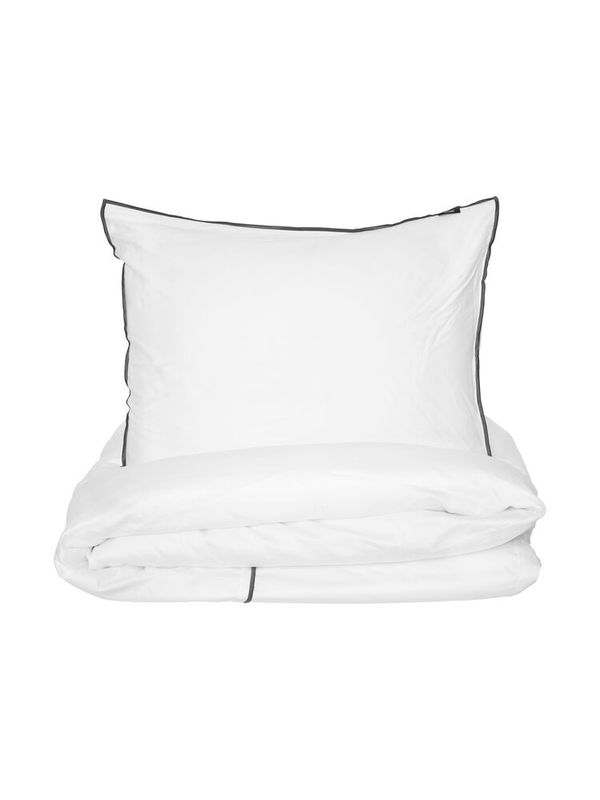 Örngott Alexandria Satin Vit Egyptisk Bomull 50x60 Kosta Linnewäfveri Örngott Alexandria Satin Vit Egyptisk Bomull 50x60 Kosta Linnewäfveri