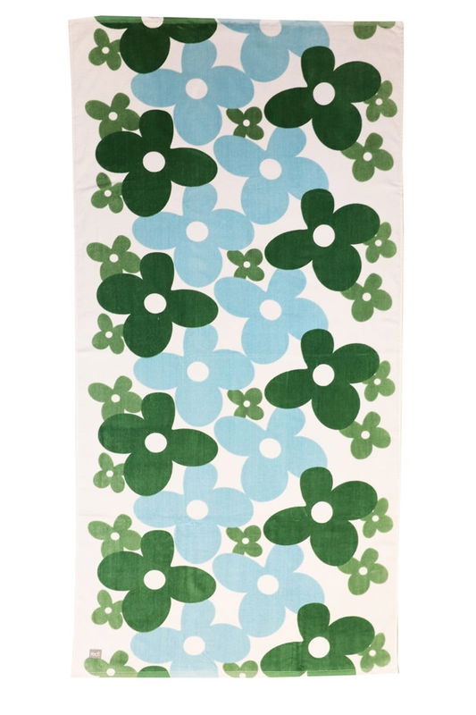 Badlakan Happy Grön Beachfrotté 80x160 Redlunds Badlakan Happy Grön Beachfrotté 80x160 Redlunds