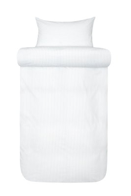 Tor Randigt Blå Bäddset 150x210 Höie