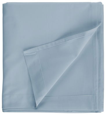 Lakan Blå Enkelsäng 150x250 Borganäs of Sweden