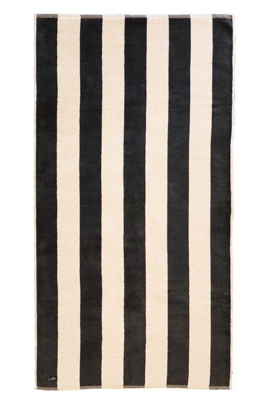 Badlakan Beach Stripe Grå 80x160 Redlunds Badlakan Beach Stripe Grå 80x160 Redlunds