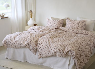 Havtorn Persika Bäddset Enkeltäcke 150x210 Borganäs of Sweden