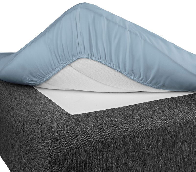 Dra på lakan Blå 180x200 Borganäs of Sweden