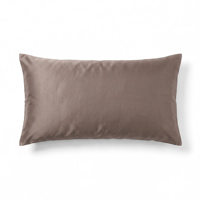 Örngott Brun Satin 50x90 Björk®