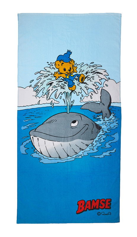 Bamse Val Blå Barn Badlakan 70x140 Swimpy by Tildas Bamse Val Blå Barn Badlakan 70x140 Swimpy by Tildas