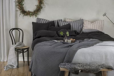 Luna Beige Påslakan Enkeltäcke 150x210