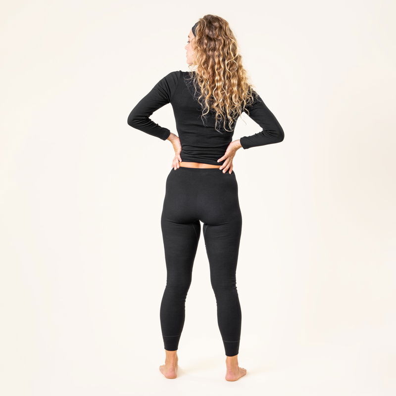 Långkalsong Bomull Dam, Svart