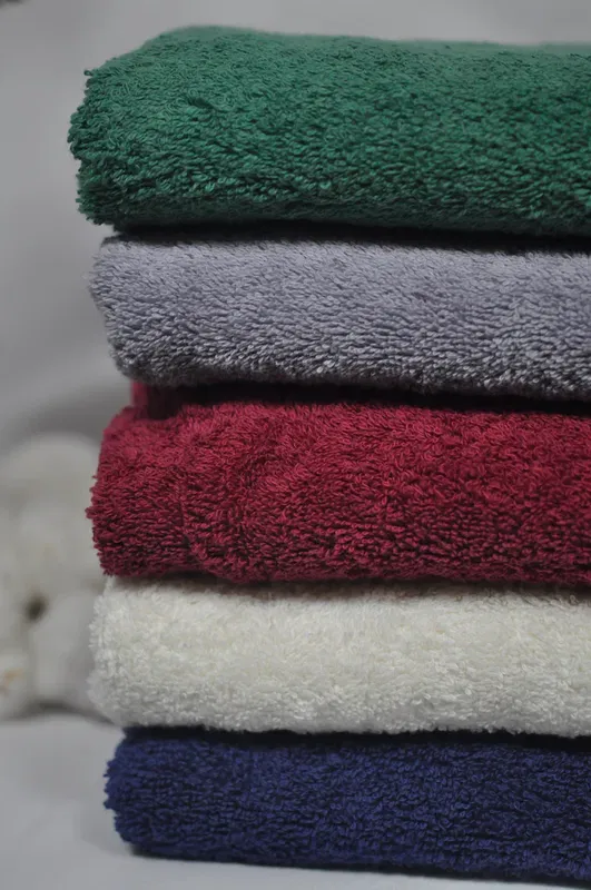 Frottéhandduk Bomull, Grålila