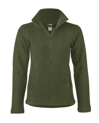Jacka Ullfleece Dam, olivgrön