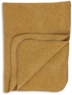Babyfilt Ullfleece Saffran