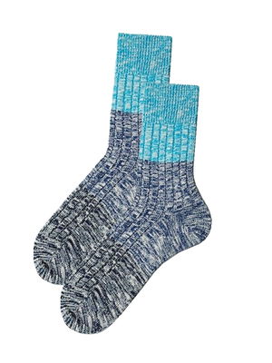 Strumpor Bomull  2-Pack, blå