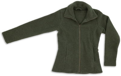 Jacka Ullfleece Dam, olivgrön