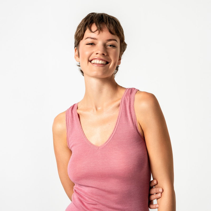 Linne Ull/Siden Dam, Rosa