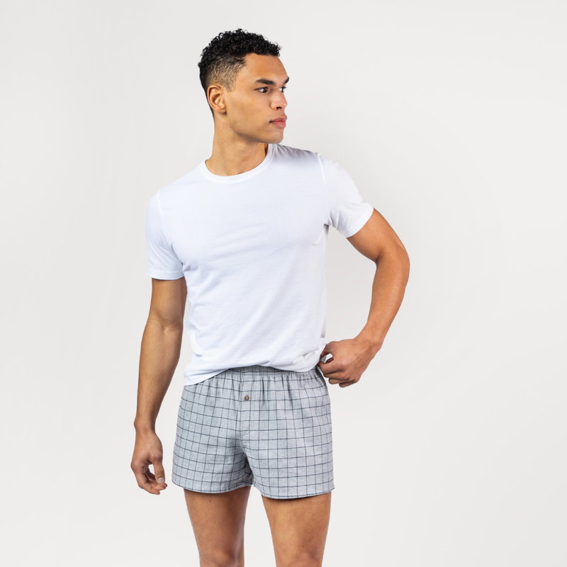 Boxershorts Vid Modell Bomull, 2-pack