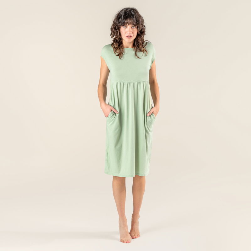 Nattlinne Bomull, Grön